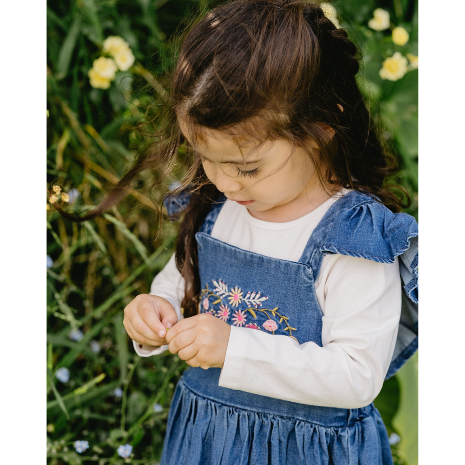 Fox & Finch Wild Horses Denim Dress - Indigo