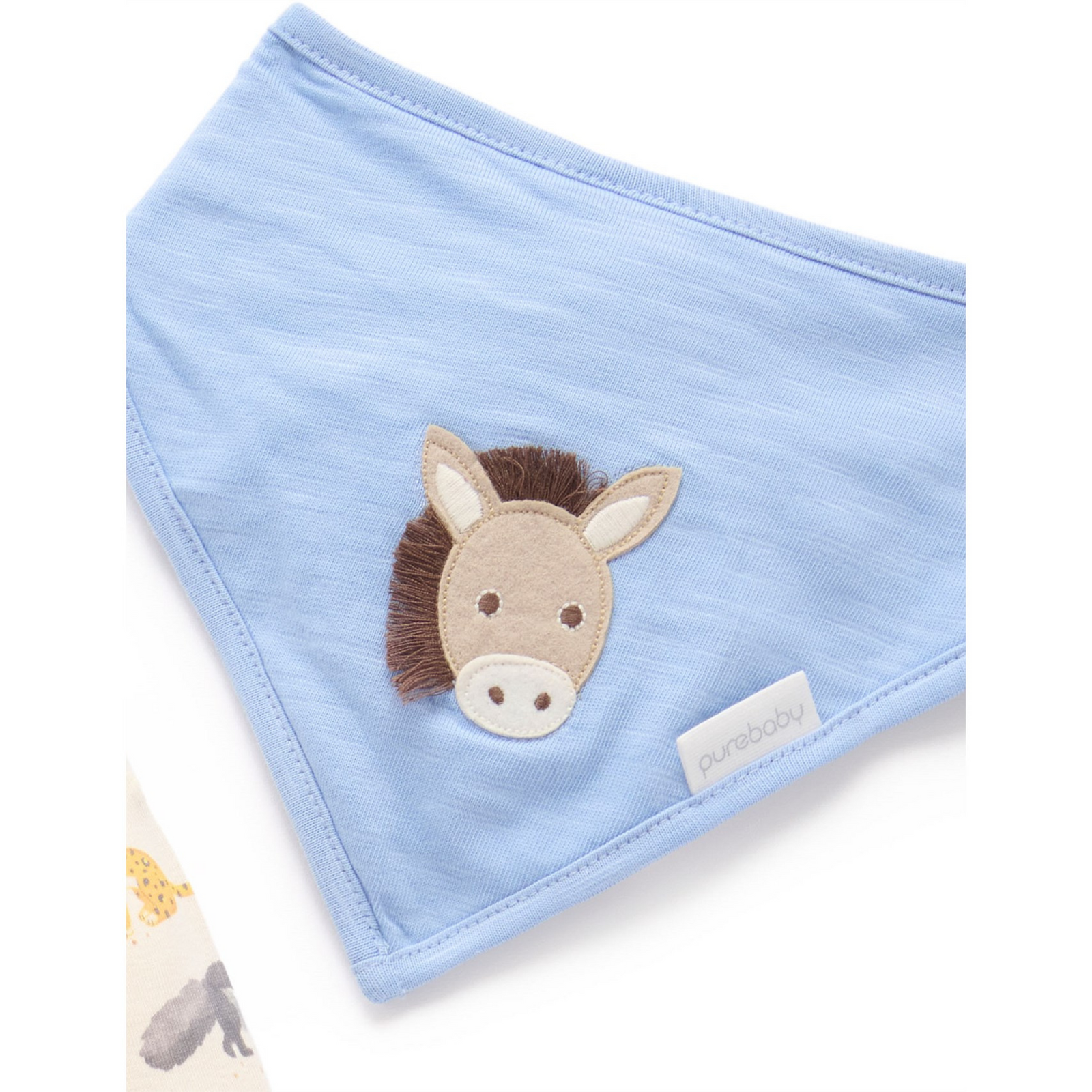 Purebaby 3 Piece Gift Set - Animal Fiesta Print