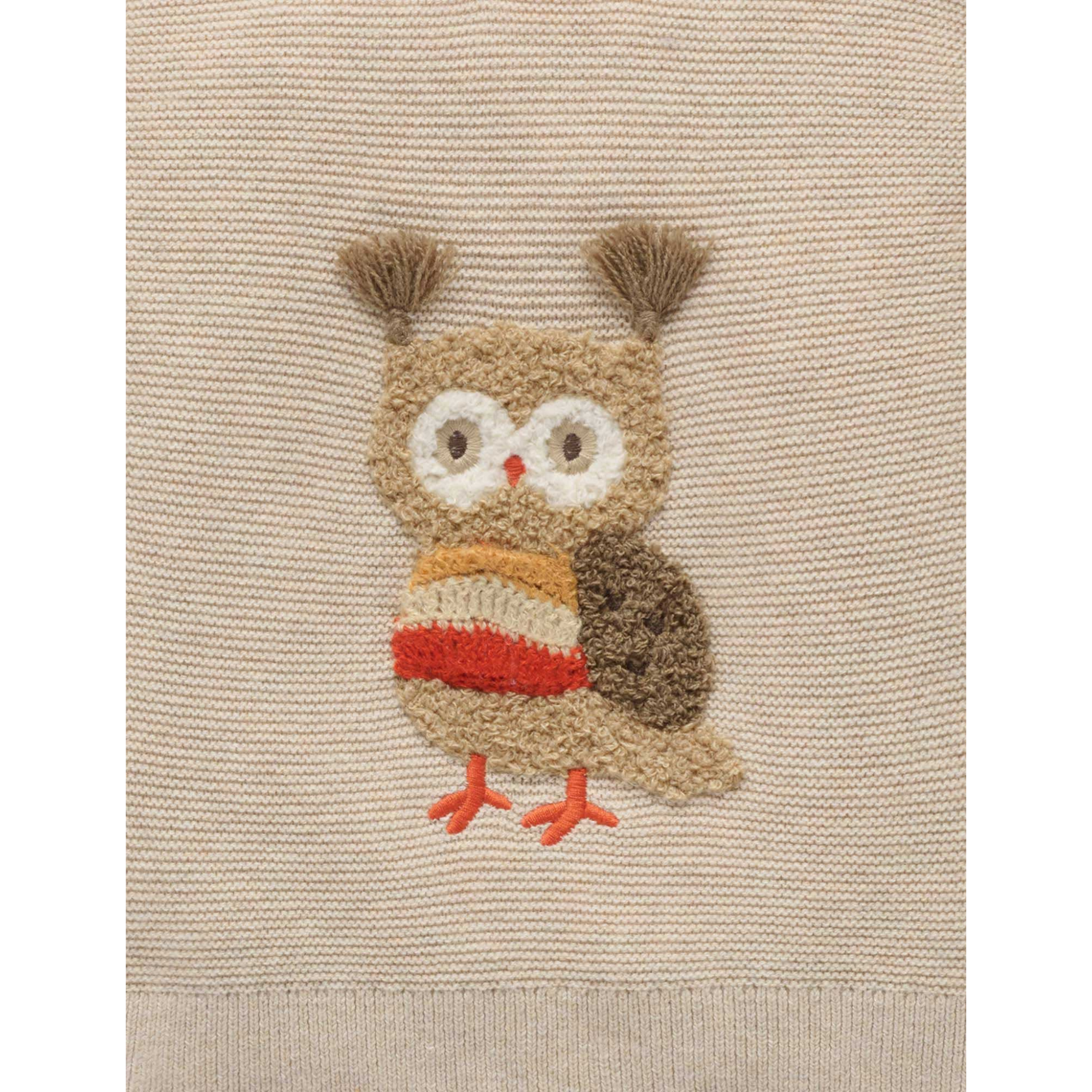 Purebaby Magical Forest Jumper - Oatmeal Melange