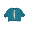 Fox &amp; Finch Cool Dogs Adventure Sweatshirt - Teal Green