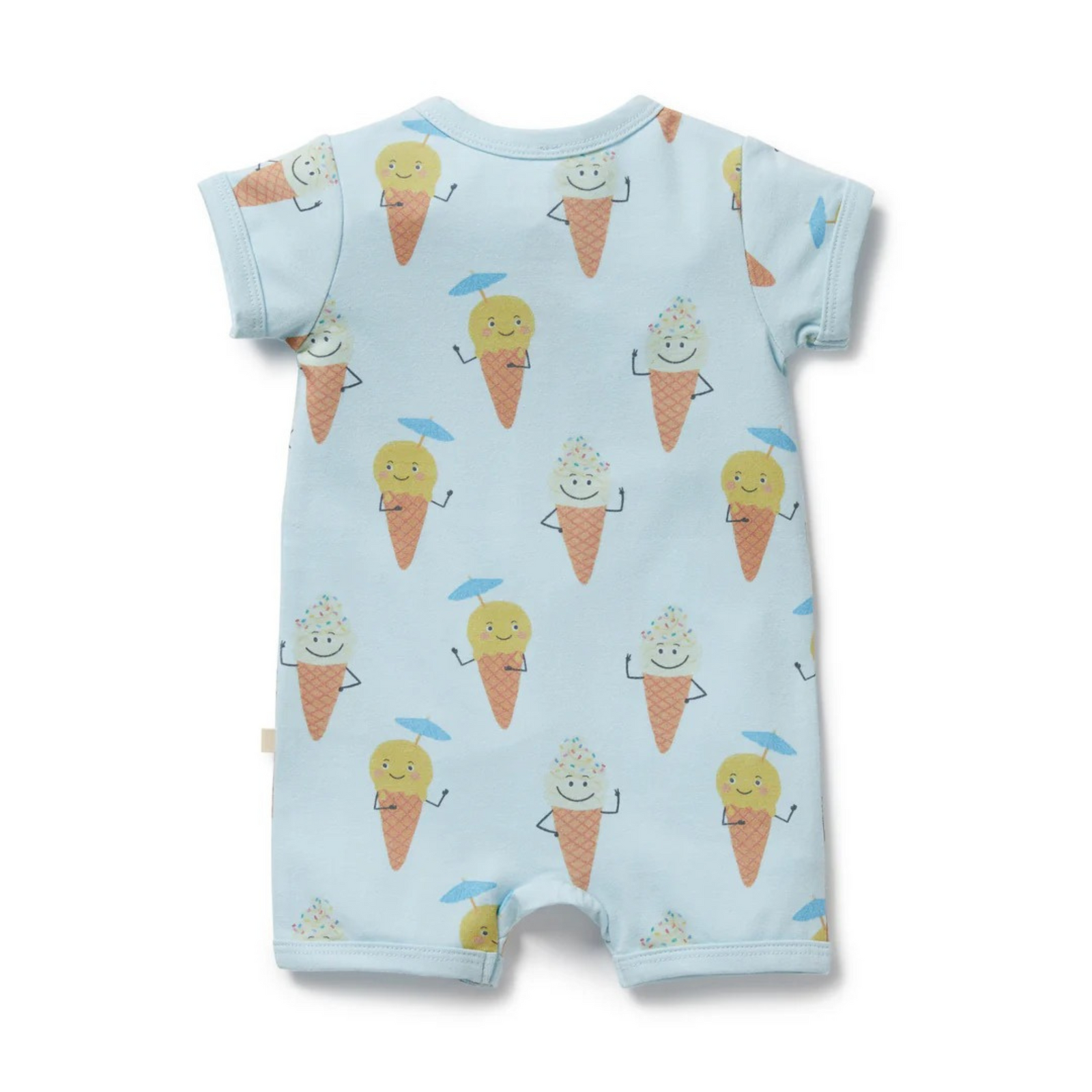 Wilson & Frenchy Frosty Friends Organic Boyleg Zipsuit - Frosty Friends
