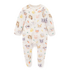 Purebaby Thick Zip Growsuit - Farm Friends Print