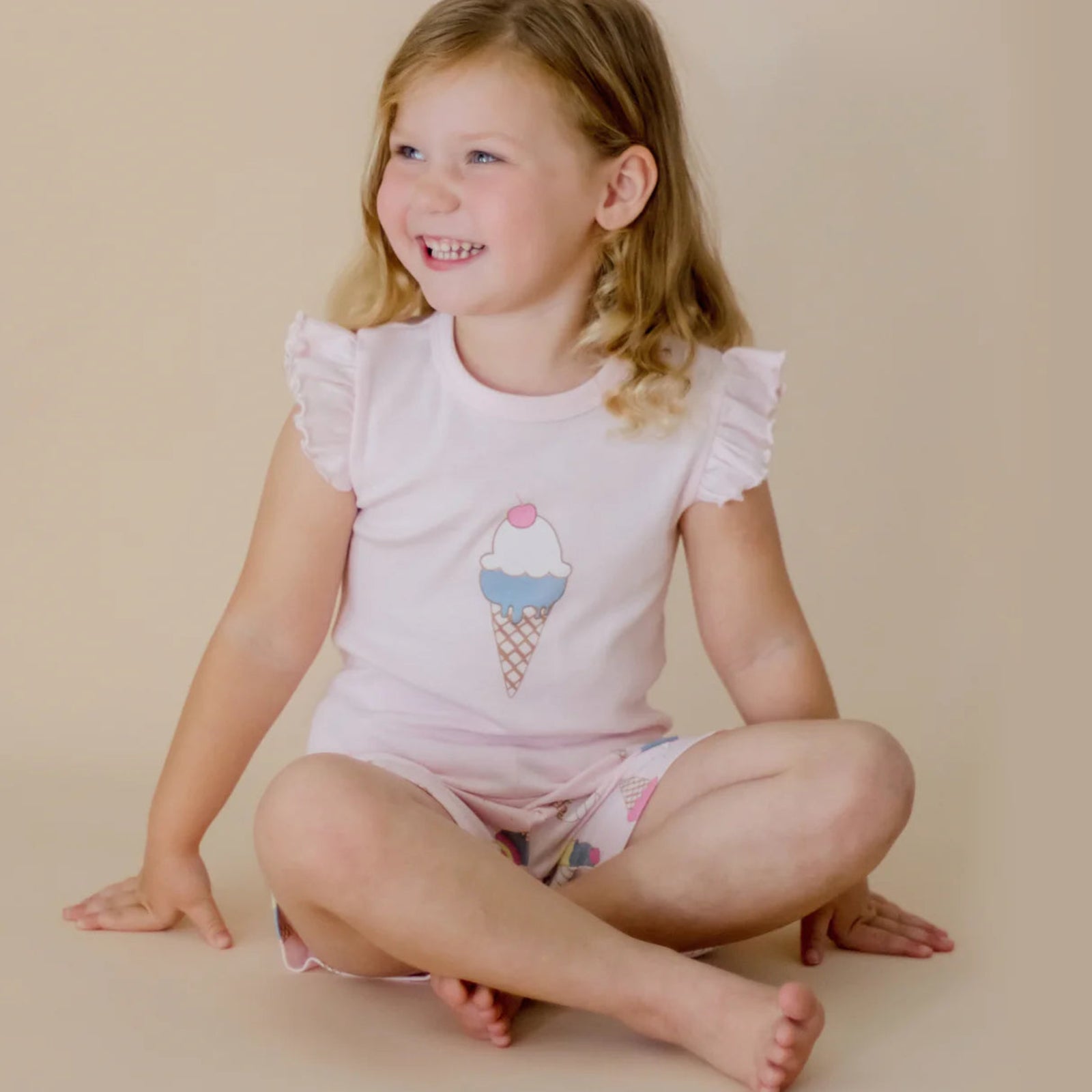 Marquise Girls Summer Ice Cream Pyjamas