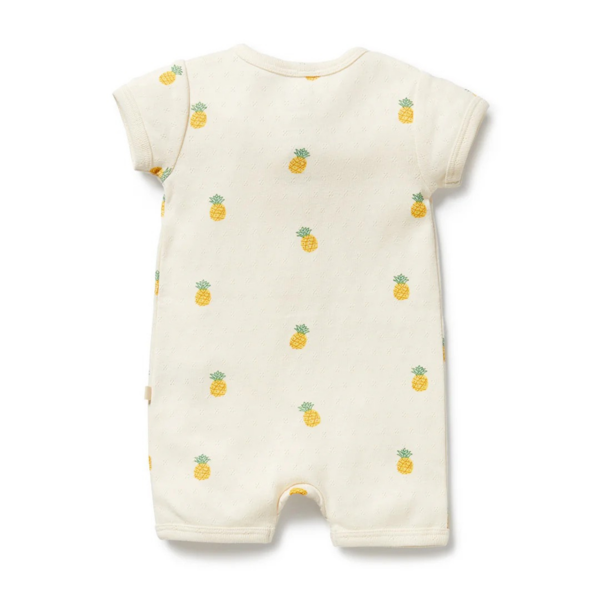 Wilson & Frenchy Piney Pals Organic Pointelle Boyleg Zipsuit - Piney Pals