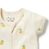 Wilson &amp; Frenchy Piney Pals Organic Pointelle Boyleg Zipsuit - Piney Pals