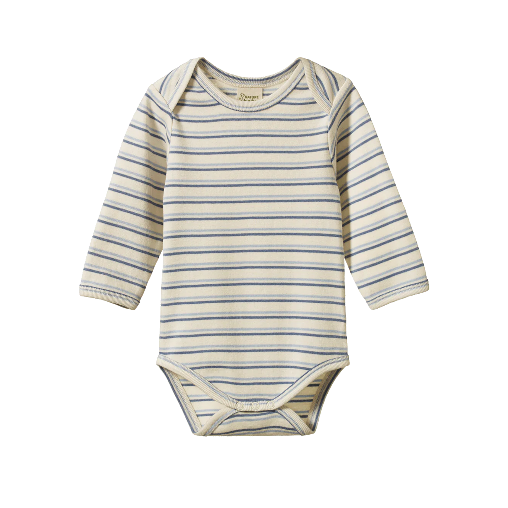 Nature Baby Long Sleeve Bodysuit - Horizon Stripe