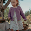 Purebaby Lavender Dress - Lavender Print