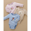 Purebaby Applique Bodysuit - Primrose Melange