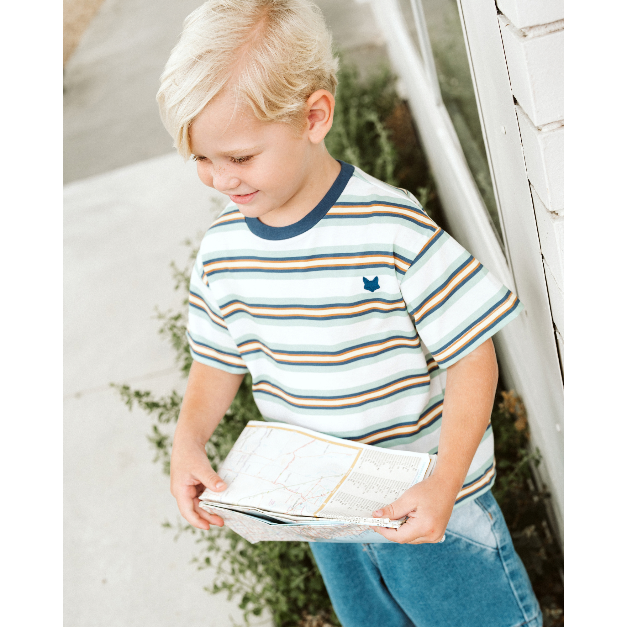 Fox &amp; Finch Casablanca Stripe Tee - Casablanca Stripe