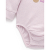 Purebaby Applique Bodysuit - Primrose Melange