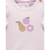 Purebaby Applique Bodysuit - Primrose Melange