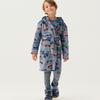 New Pre-Order. Hatley Monster Trucks Fuzzy Fleece Robe - Folkstone Gray