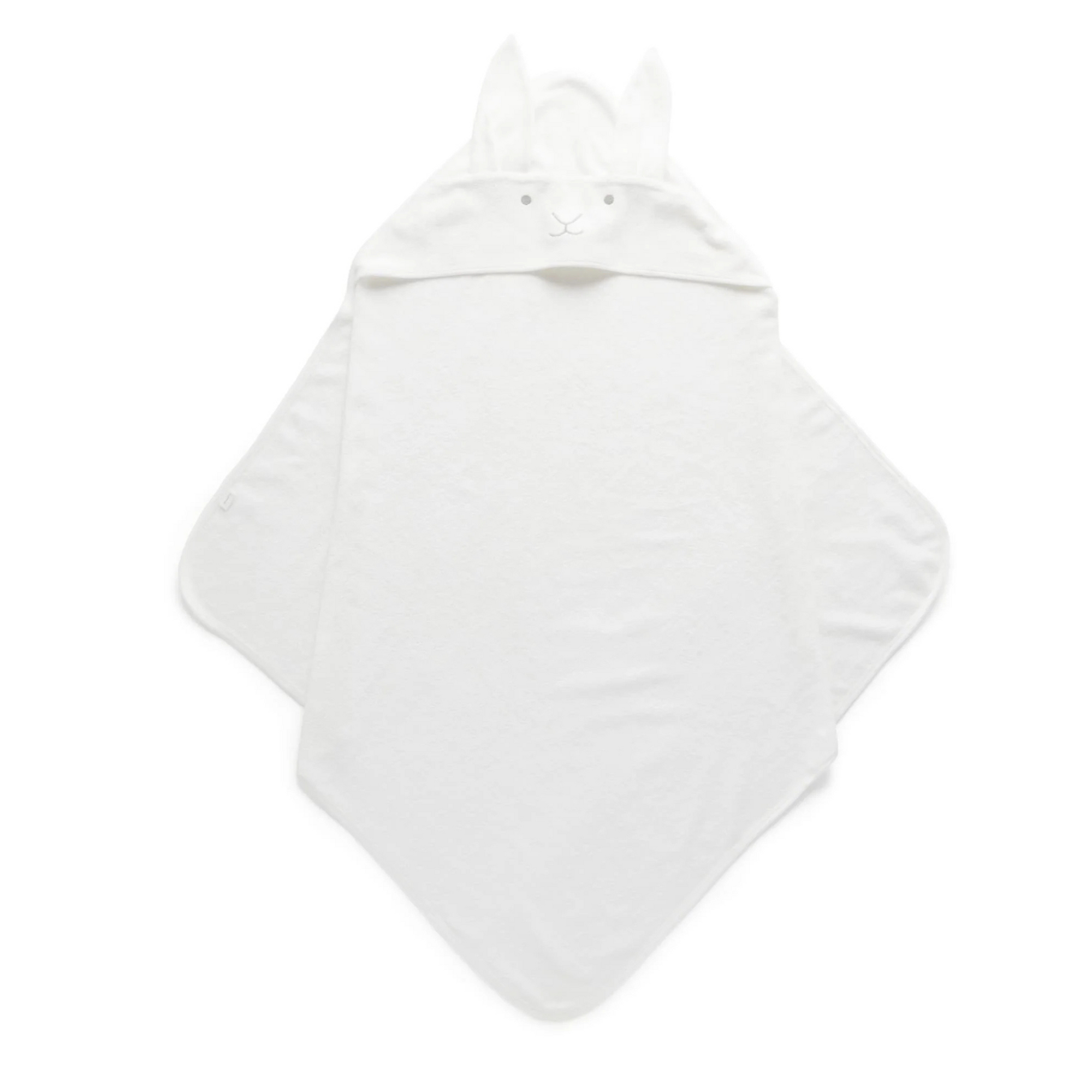 Purebaby Bunny Hooded Towel - Vanilla Bunny