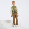 New Pre-Order Hatley Khaki Twill Pant - Thatched