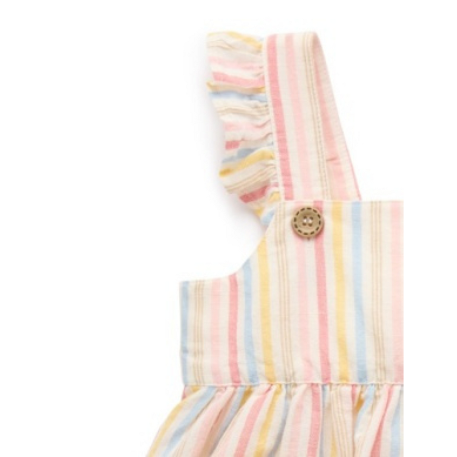 Purebaby Linen Blend Pinnie - Fiesta Stripe