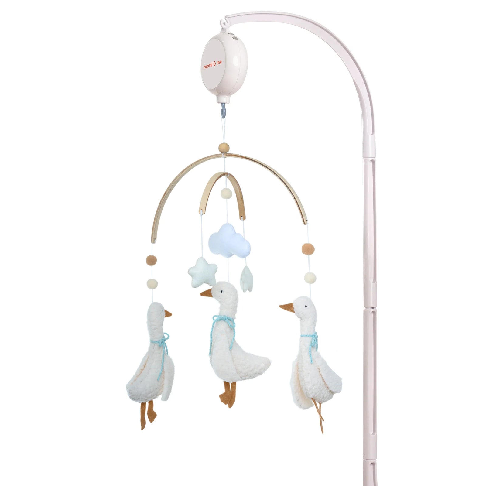 Baby Mobile - Three Little Ducks - Blue