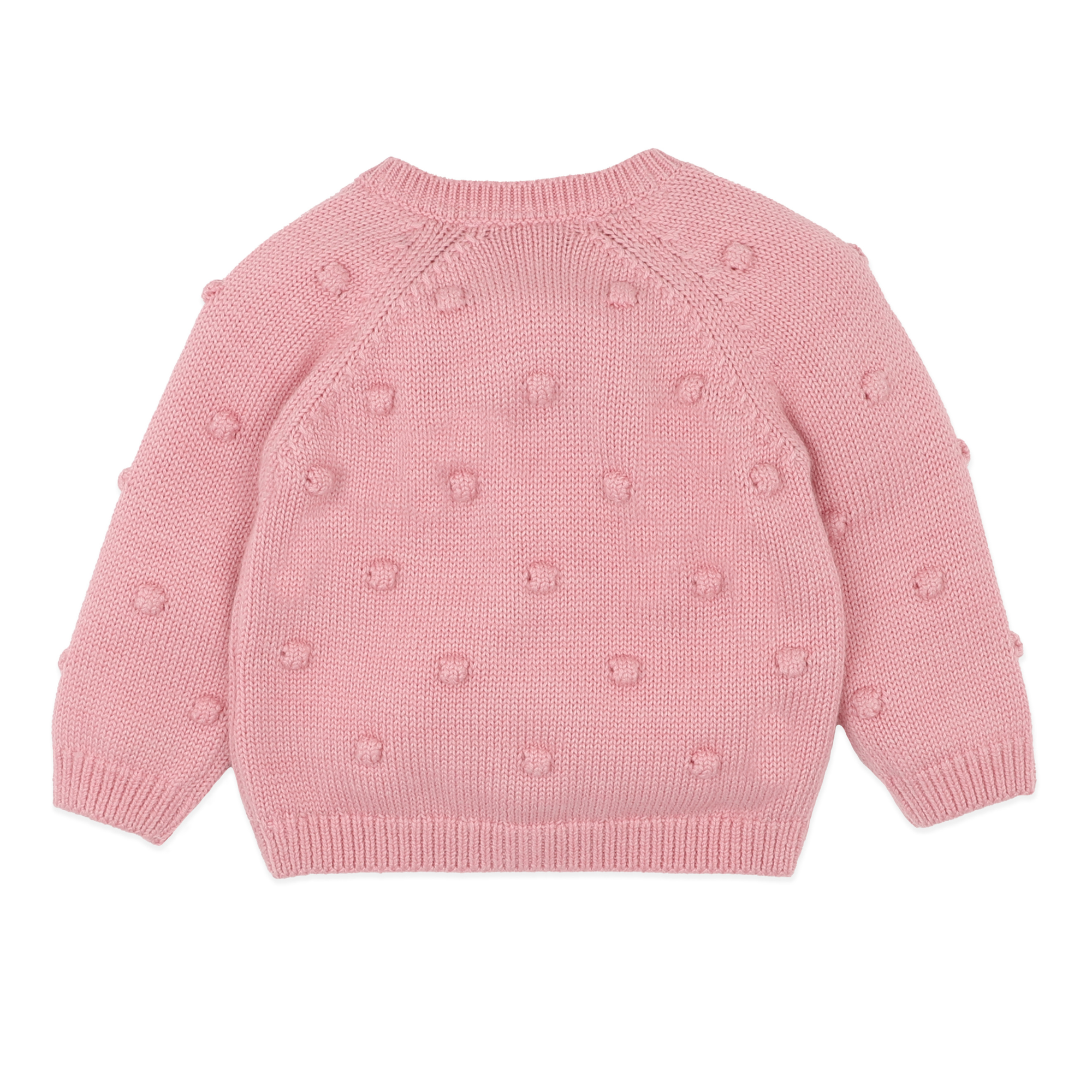 Bebe Charlie bobble knitted cardigan - Blossom