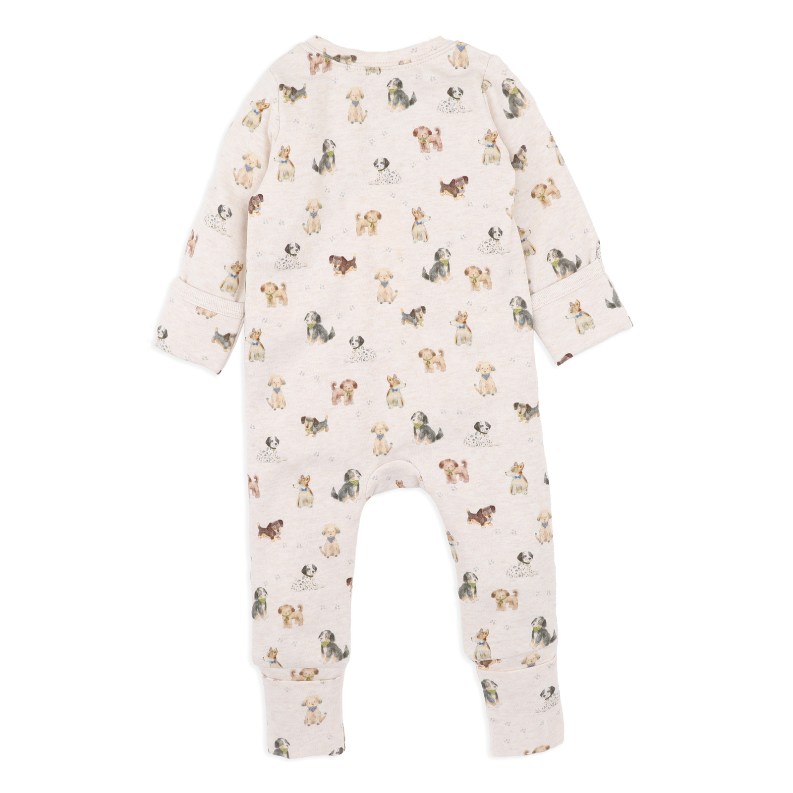 Bebe Otto Organic Ls Zipsuit - Otto Print