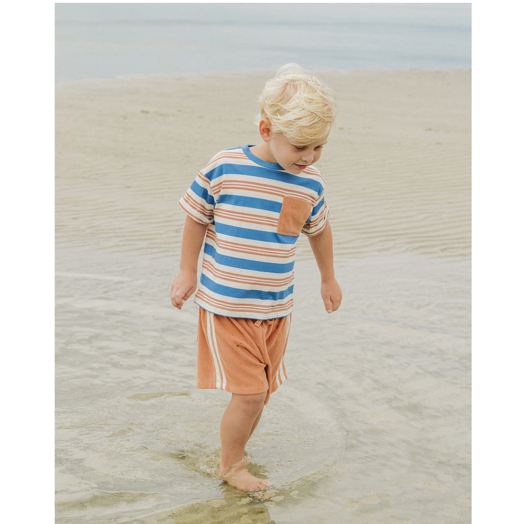 Fox &amp; Finch Phoenix Stripe Tee 3-7y