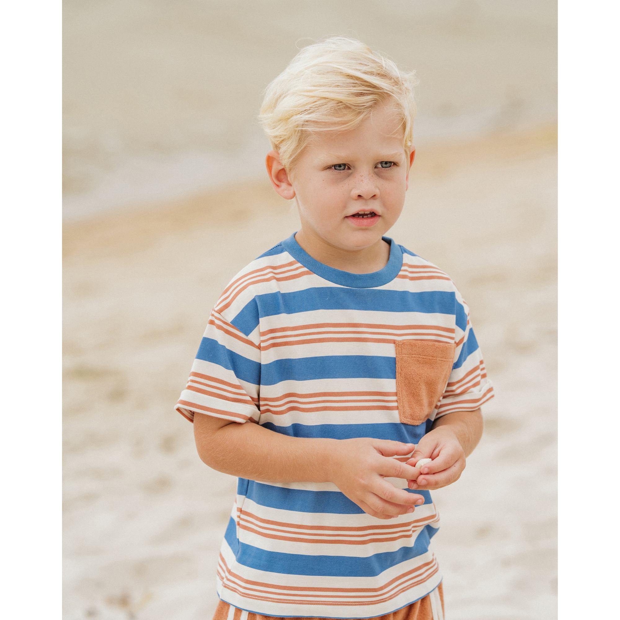 Fox &amp; Finch Phoenix Stripe Tee 3-7y