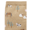 Purebaby On The Farm Leggings - Farm Jacquard