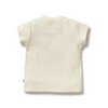 Wilson &amp; Frenchy Strawberry Kisses Embroidered Organic Tee - Strawberry Kisses Embroidery