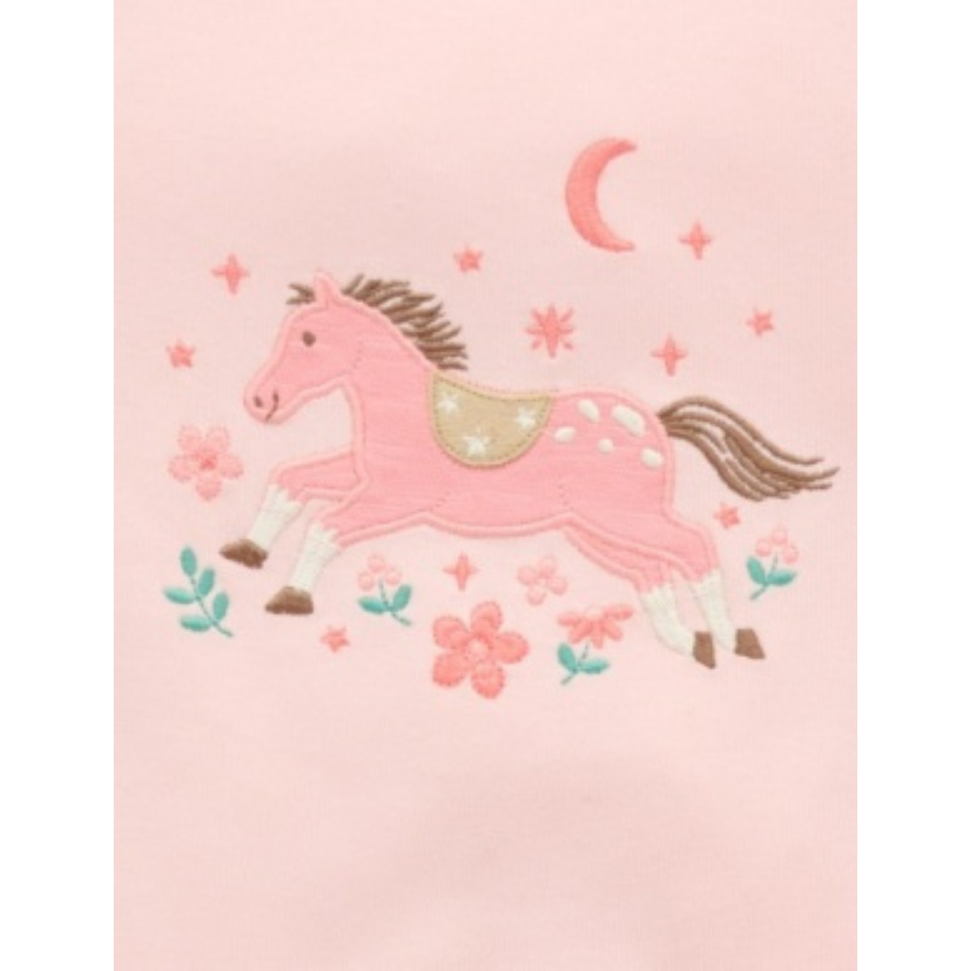 Purebaby Ruffle PJ Set - Desert Horses