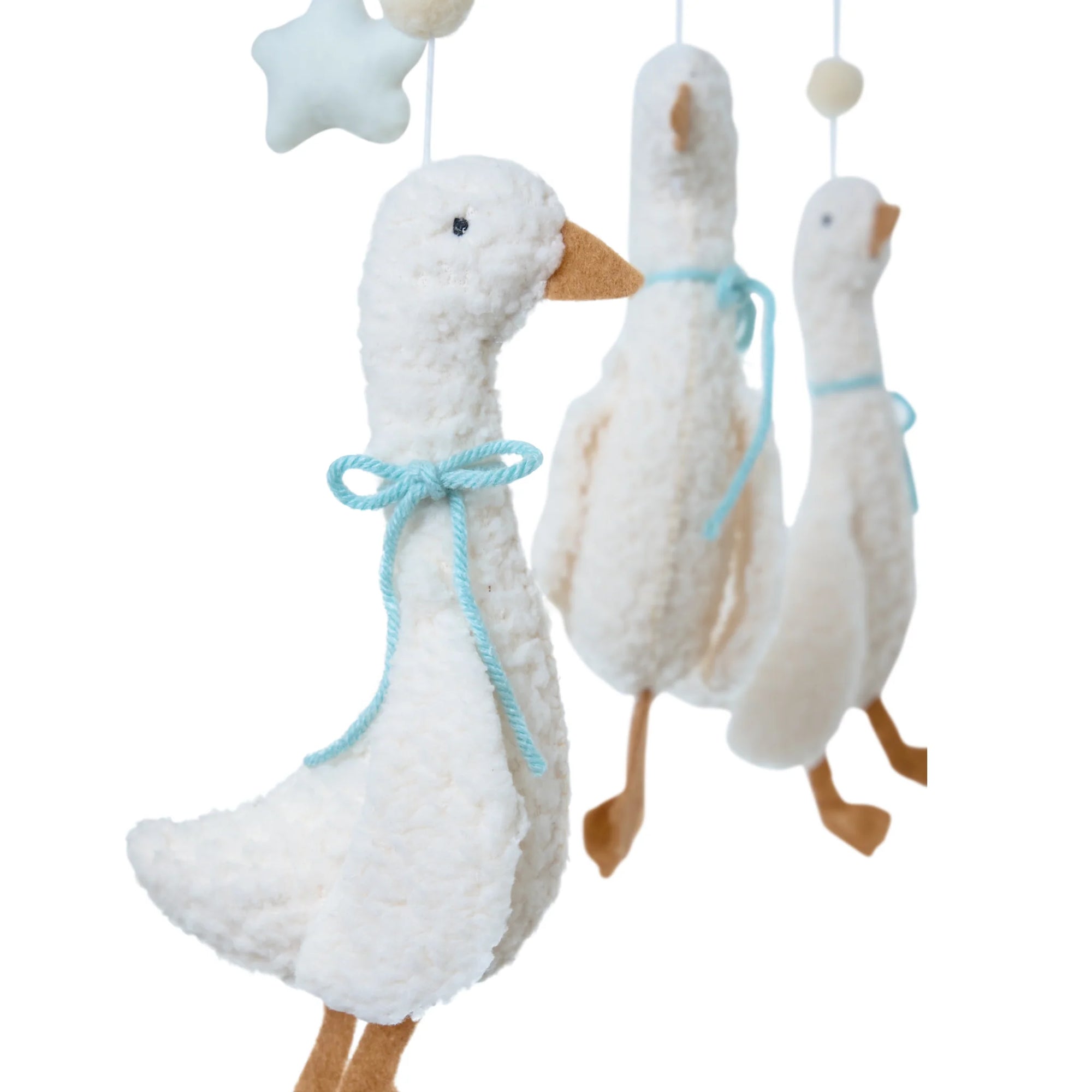 Baby Mobile - Three Little Ducks - Blue