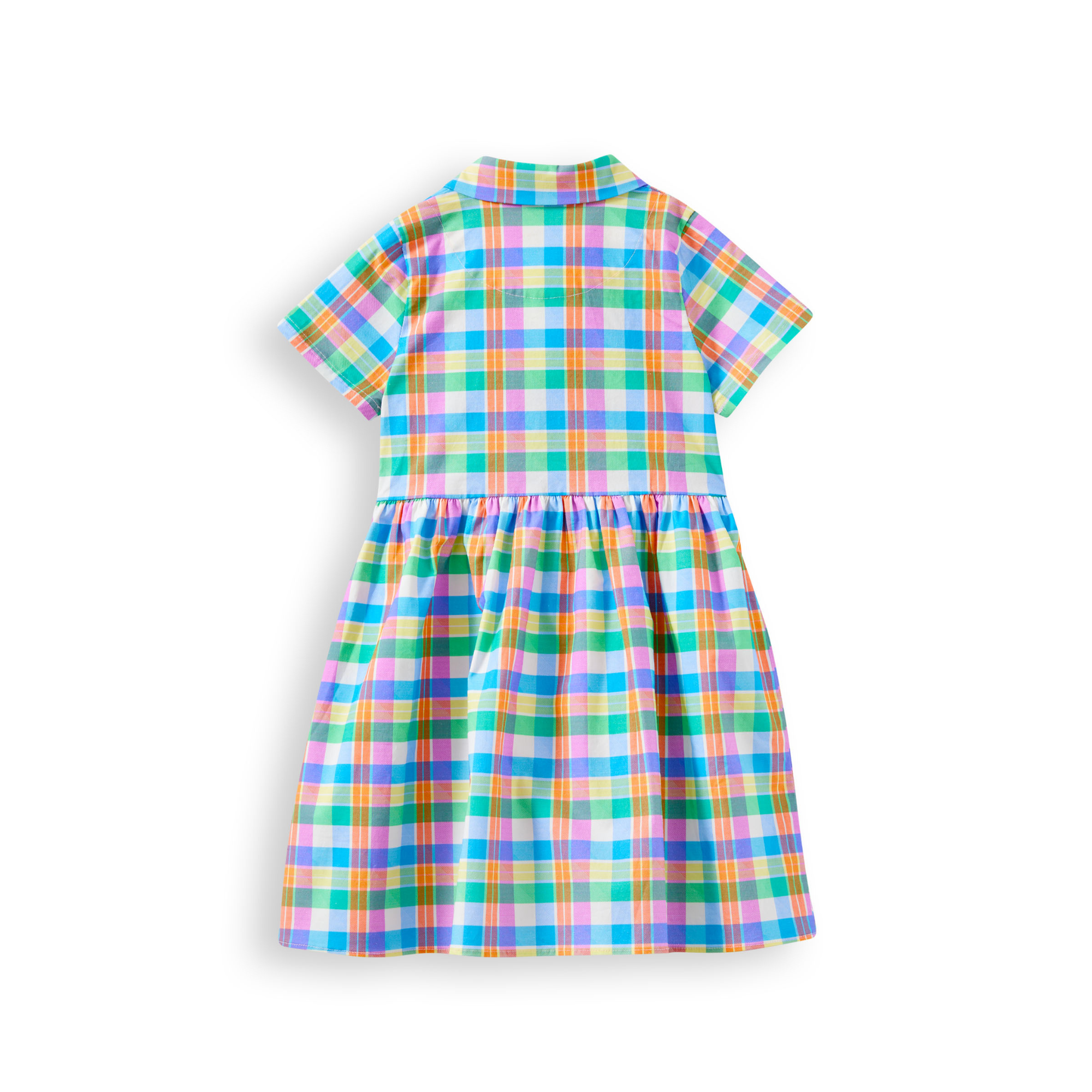 Milky Carnival Check Dress