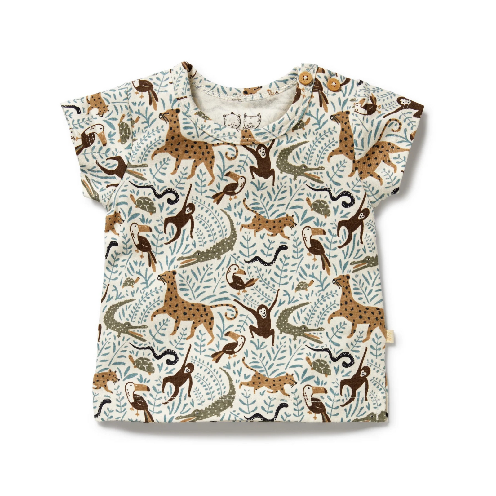 Wilson & Frenchy Mini Jungle Organic Tee - Mini Jungle
