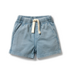 Wilson &amp; Frenchy Dusk Organic Sweat Long Short - Dusk