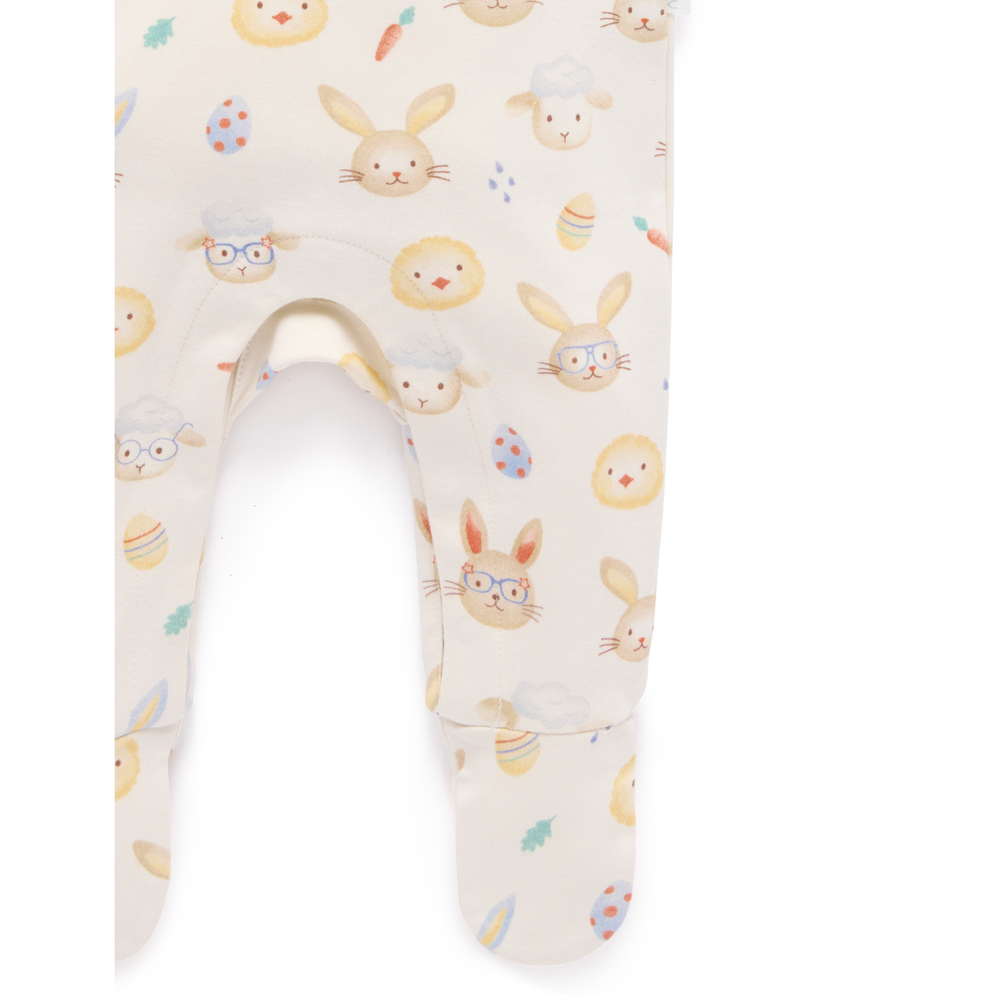 Purebaby Hoppity Thick Growsuit - Hoppity Print