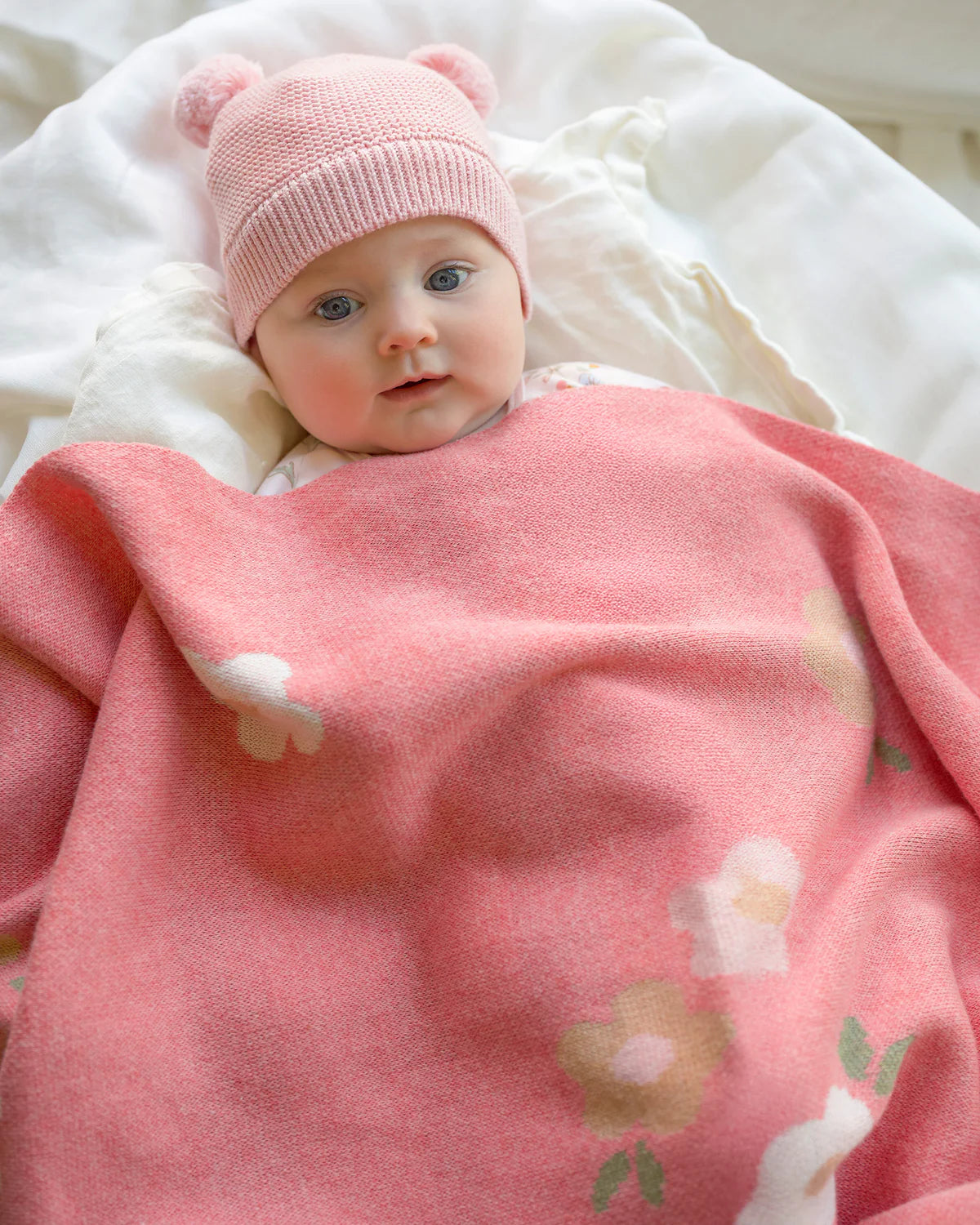 Toshi Organic Beanie Snowy - Misty Rose