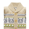 Purebaby Sheep Dog Cardigan - Herding  Farisle