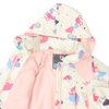 Korango Dancing Unicorn Raincoat - Cream