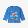 Hatley Dino Bones Longsleeve Tee - Princess Blue