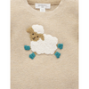 Purebaby On The Farm Jumper - Almond Melange