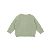 Bebe Australiana Organic Novelty Cardigan - Leaf Green