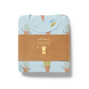 Wilson &amp; Frenchy Frosty Friends Organic Short Sleeved Pyjamas - Frosty Friends