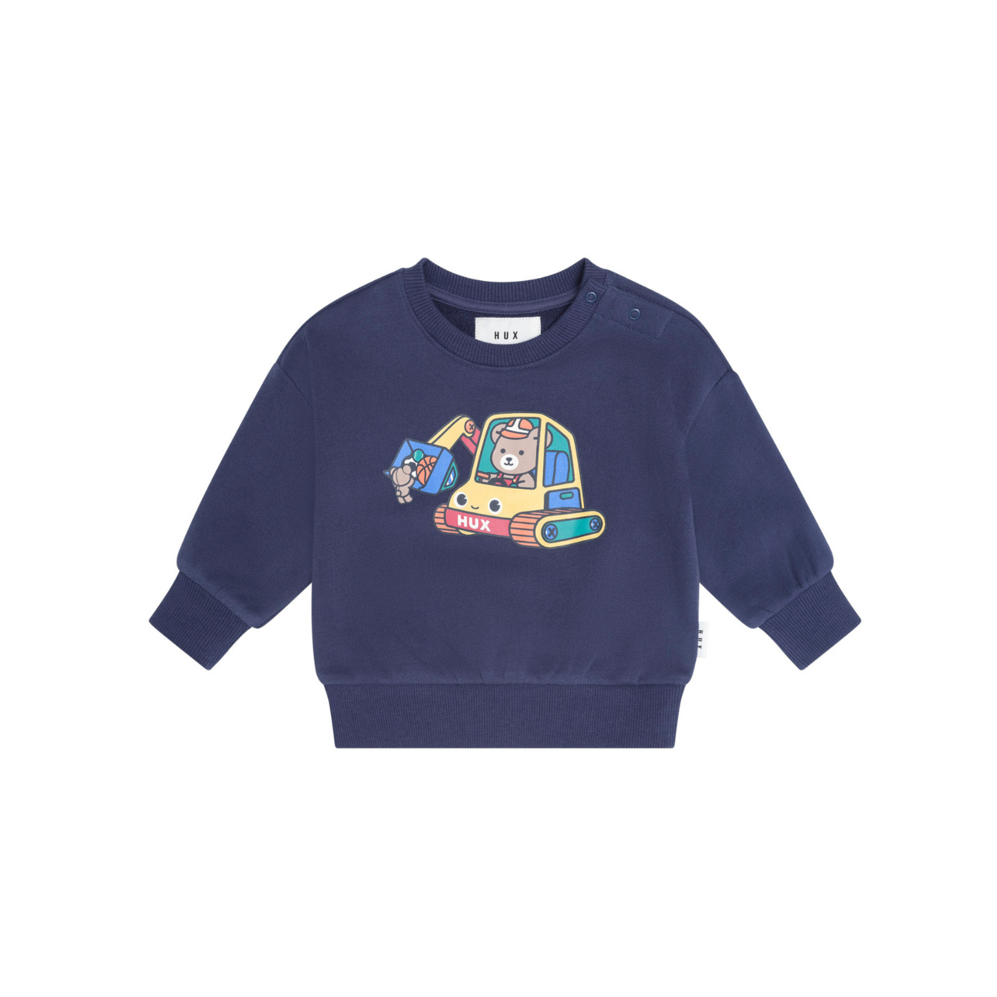 Huxbaby Excavator Hux Sweatshirt - Ink