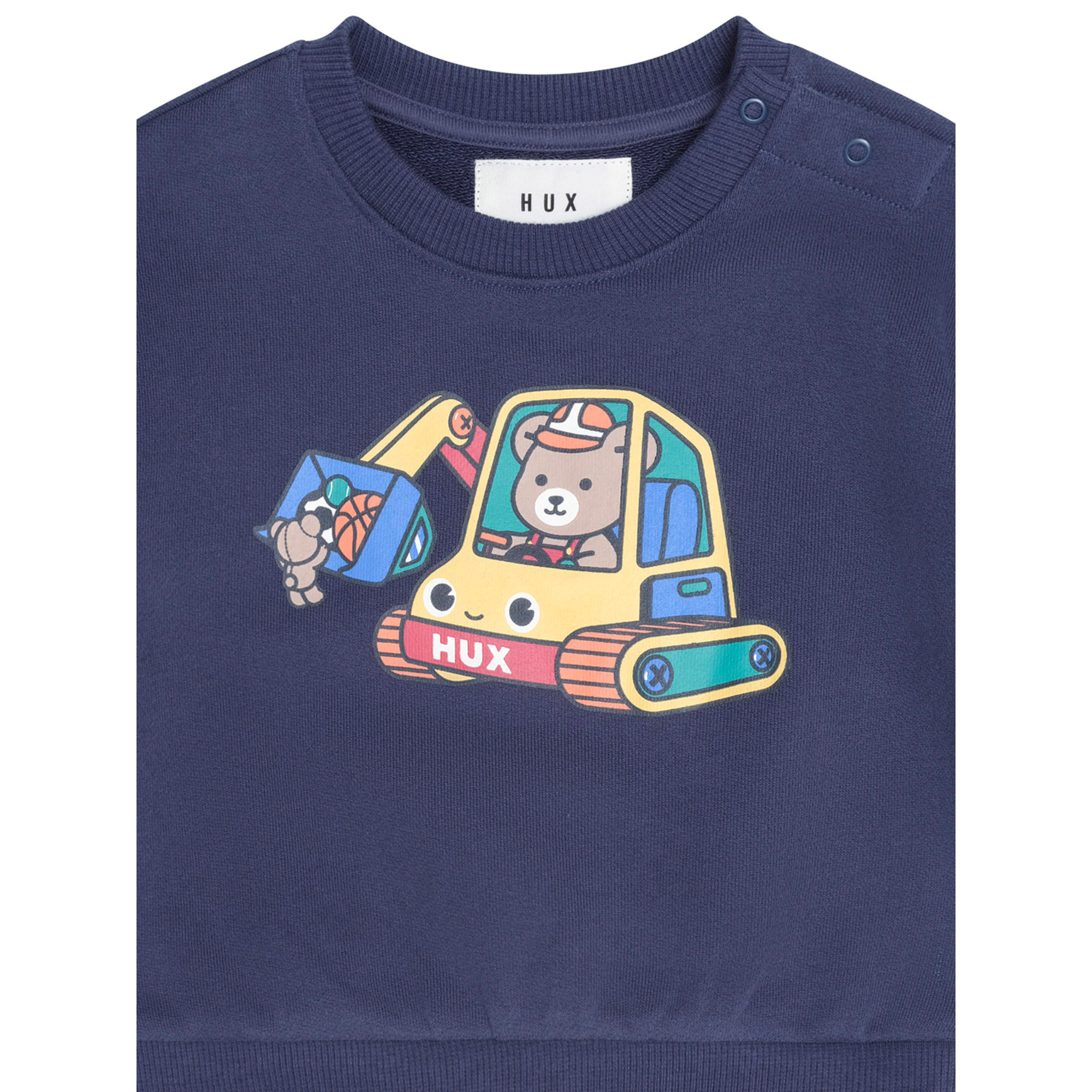 Huxbaby Excavator Hux Sweatshirt - Ink