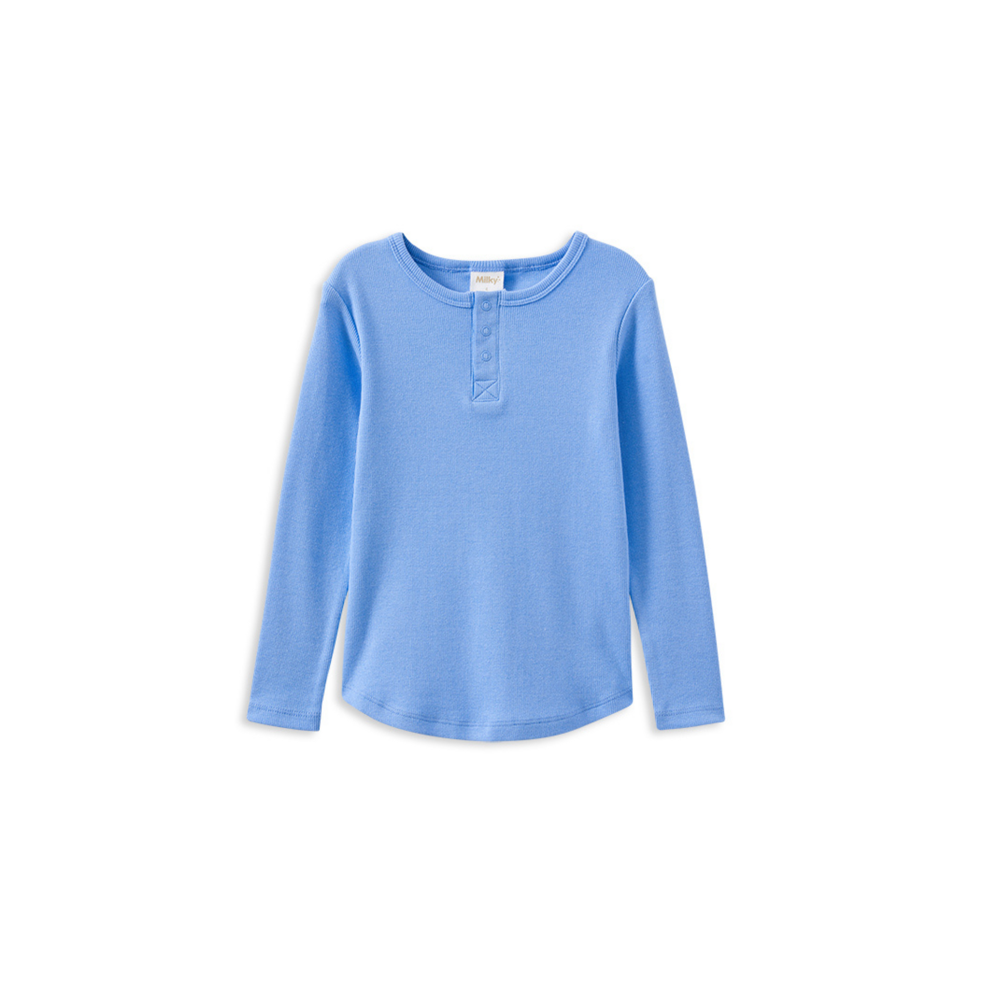 Milky Blue Henley