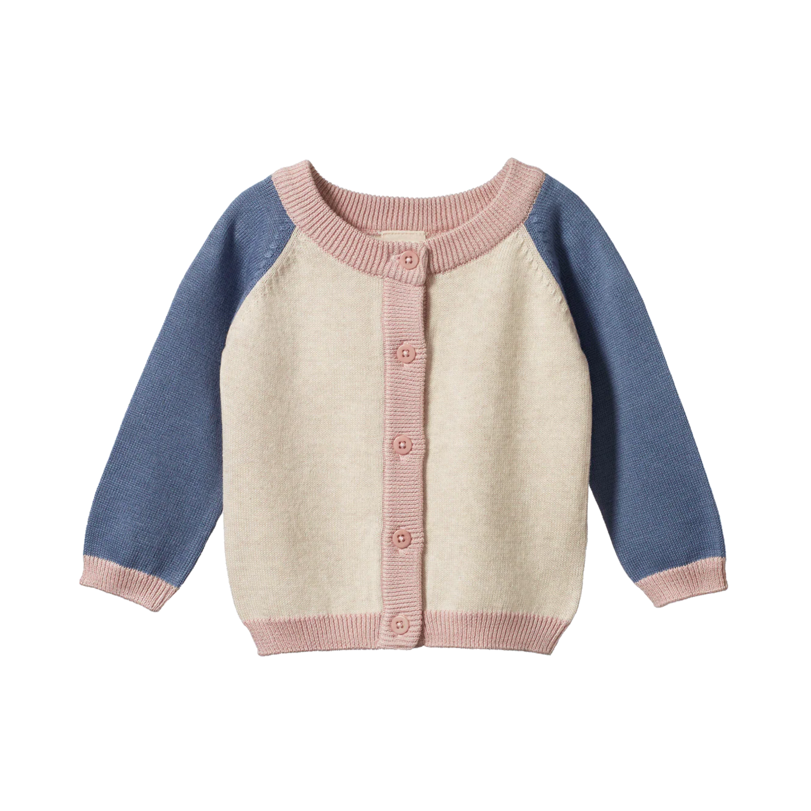 Nature Baby Piper Cardigan - Dusky Trio