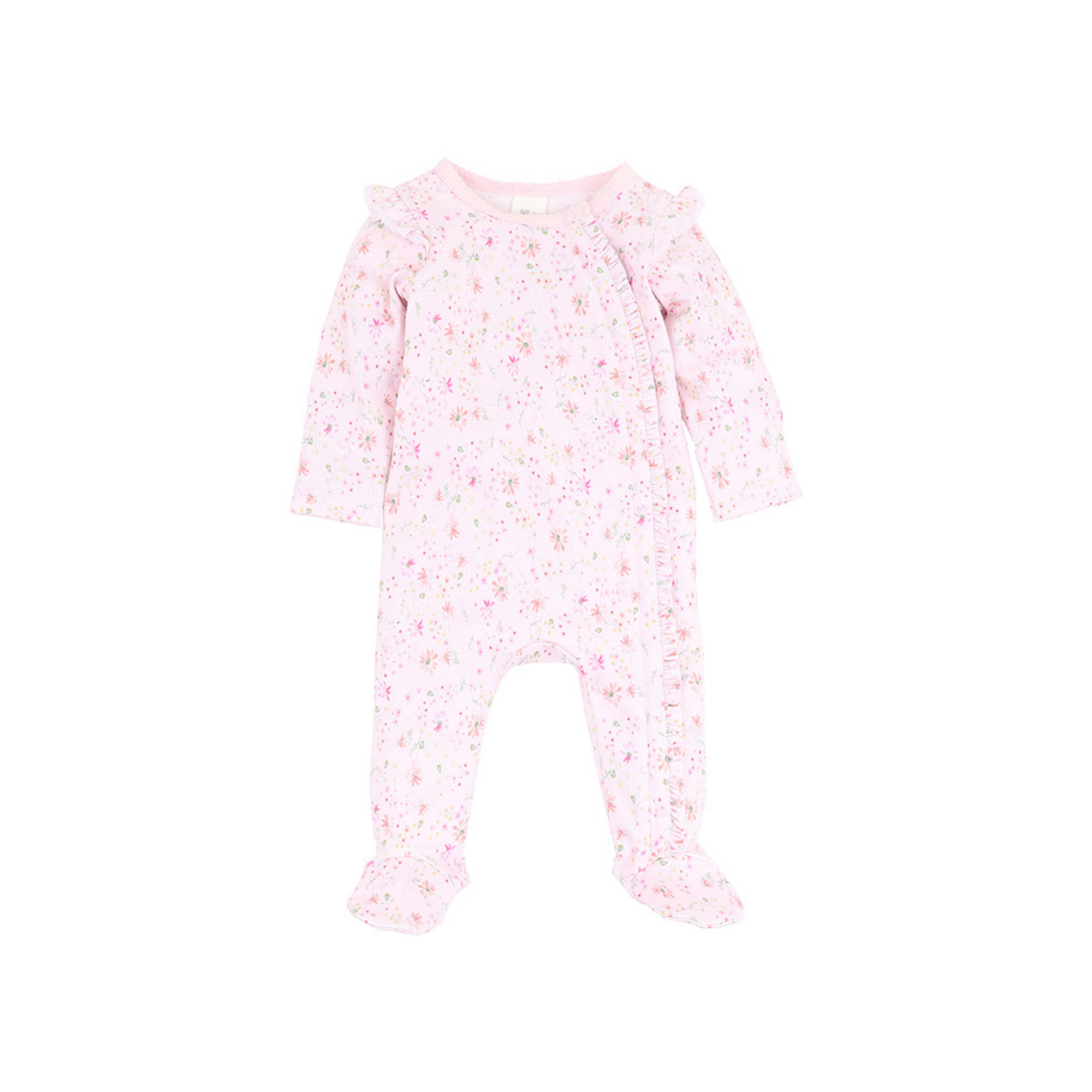 Bebe Molly Ls Zip Onesie