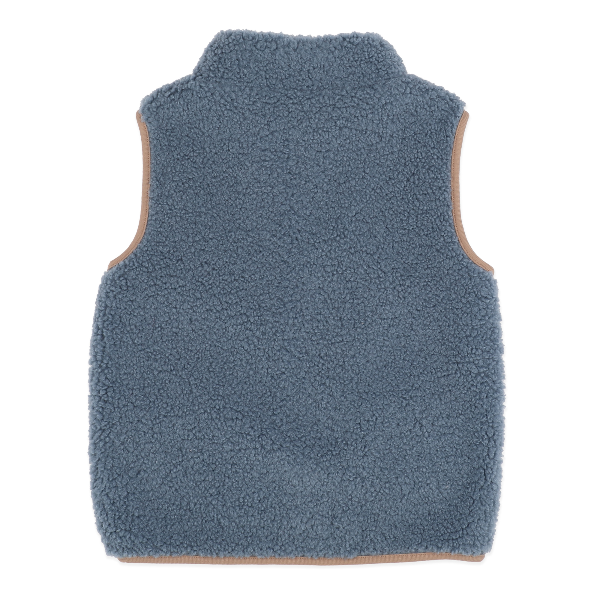 Bebe Hunter Blue Sherpa Vest - Blue