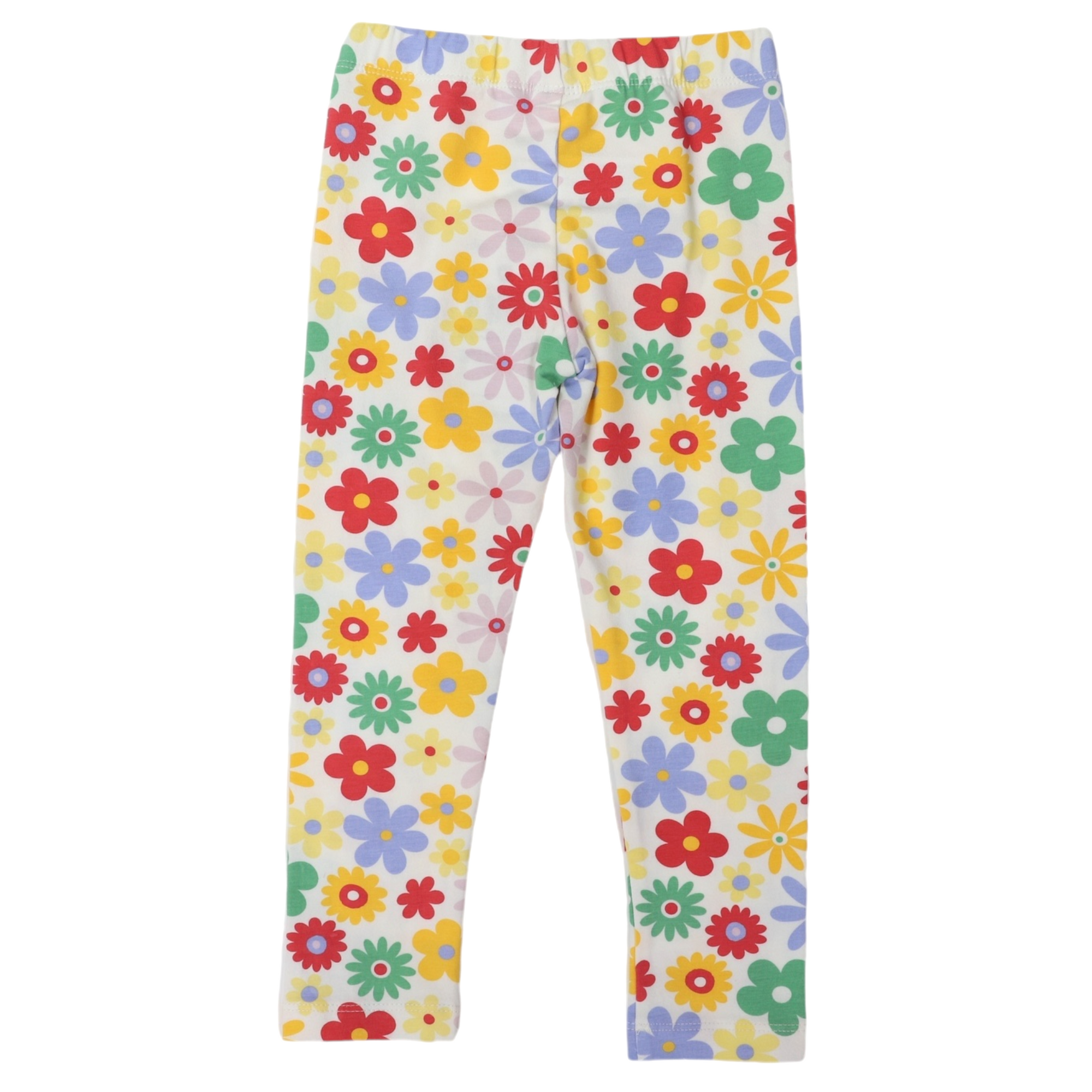 Korango Flower Print Cotton Legging - Cloud