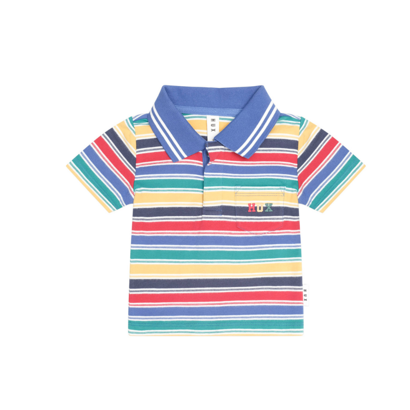 Huxbaby Vintage Stripe Hux Emb Polo - Multi