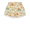 Purebaby Pull on Printed Short - Taco Truck Print