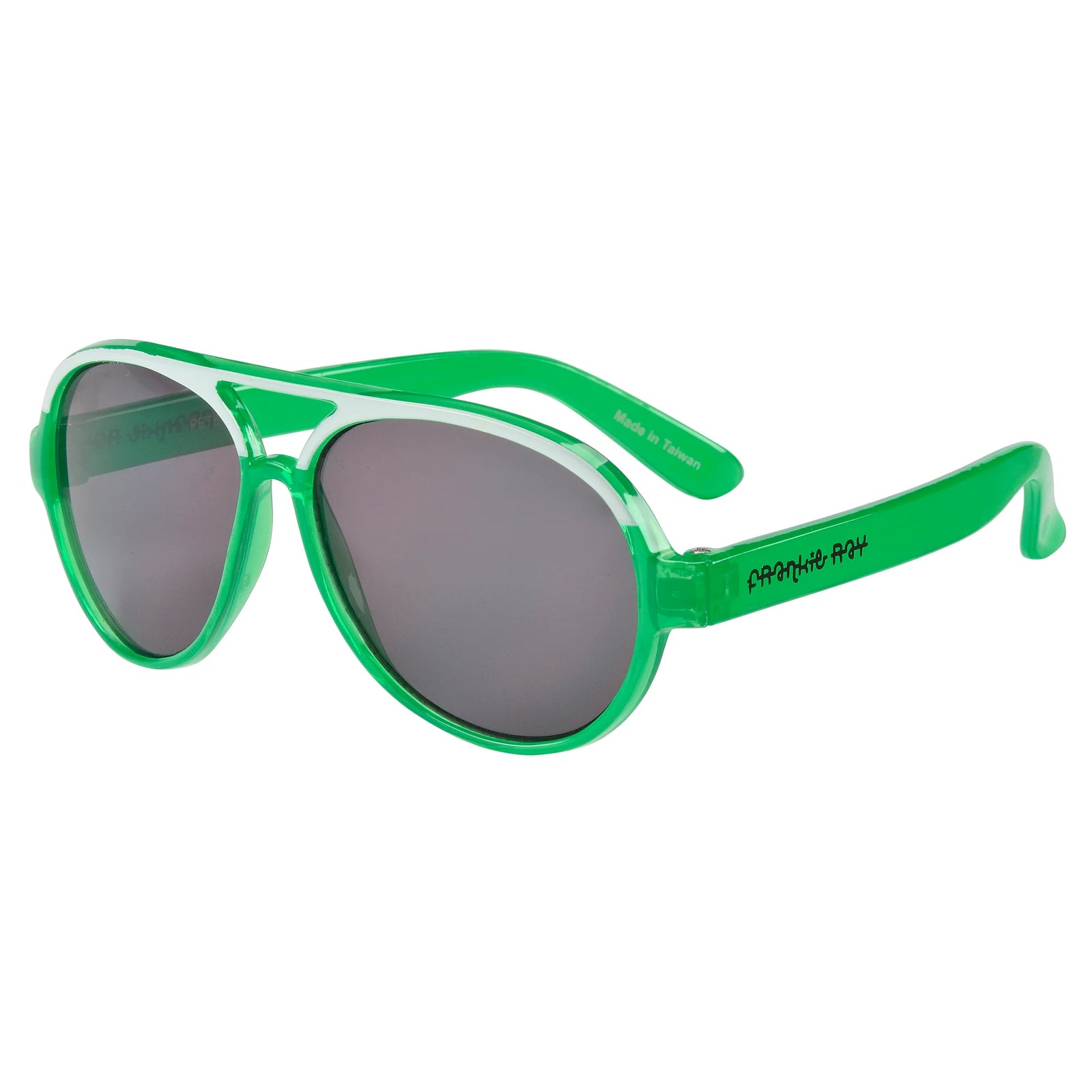 Frankie Ray Toddler Sunglasses - Pete, Jelly Green