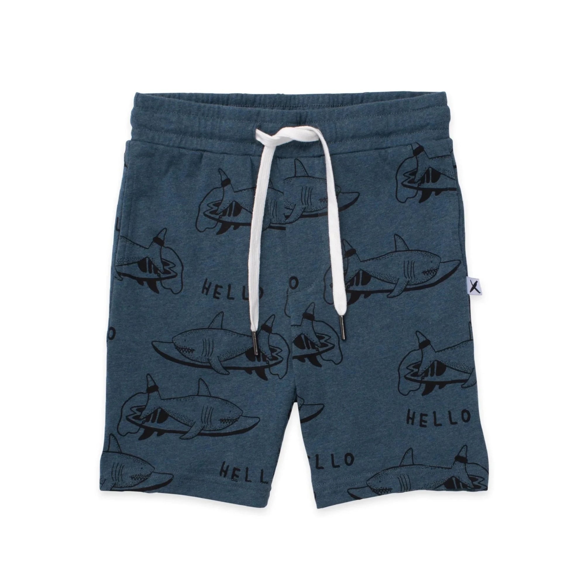 Minti Surf Sharks Short Midnight Marle